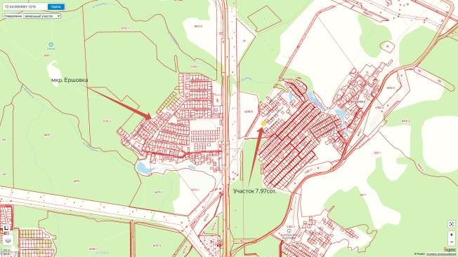 Купить земельный участок в Тобольске. Вариант № 7518819, 3, площадь -  квм, цена 250000 рублей