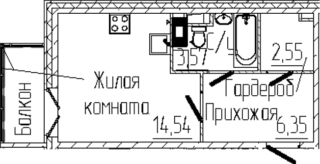 Купить квартиру в новостройках в Сертолове. Вариант № 6057422, 0, площадь -  квм, цена 5685536 рублей