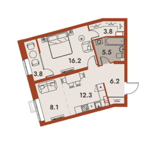 Купить квартиру в ЖК N1 Первый дом в Нижнем в Нижнем Новгороде. Вариант № 107124, 0, площадь -  квм, цена 10453616 рублей