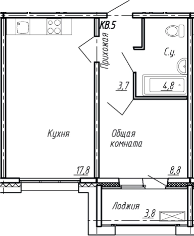 Купить двухкомнатную квартиру в новостройках у метро Рыбацкое в Ленинградской области. Вариант № 7784030, 0, площадь -  квм, цена 5640500 рублей