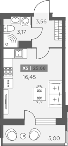 Купить квартиру в ЖК Аквилон RekaPark в Ленинградской области. Вариант № 6217791, 0, площадь -  квм, цена 4248223 рублей