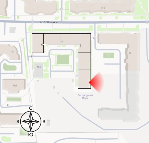 Купить двухкомнатную квартиру в ЖК Загородный парк в Владимире. Вариант № 106616, 2, площадь -  квм, цена 10051500 рублей