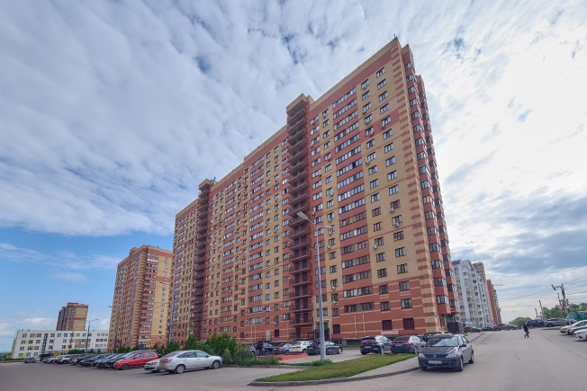 Купить однокомнатную квартиру на улице Касимовское шоссе в Рязани. Вариант № 2107025, 12, площадь -  квм, цена 4350000 рублей