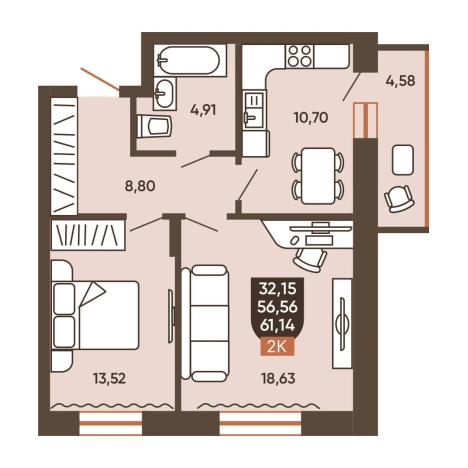 Купить квартиру в ЖК Ермак (Новосибирск) в Новосибирске. Вариант № 8881586, 0, площадь -  квм, цена 7100000 рублей