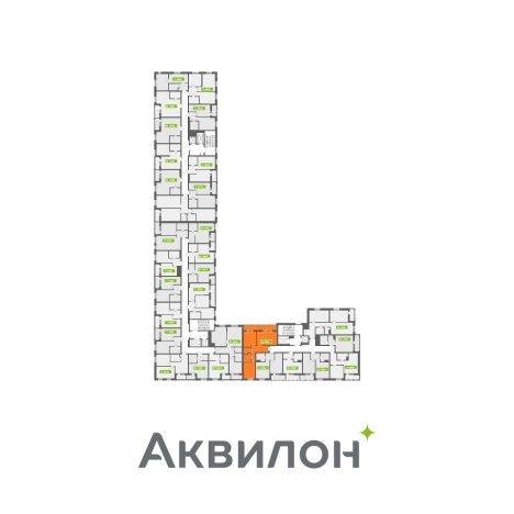 Купить квартиру на улице Смольный Буян в Архангельске. Вариант № 2355355, 1, площадь -  квм, цена 7936168 рублей