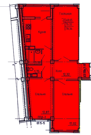Купить трехкомнатную квартиру в новостройках в ЖК Жилой комплекс "Арбековская застава" в Пензе. Вариант № 8918594, 0, площадь -  квм, цена 5993010 рублей