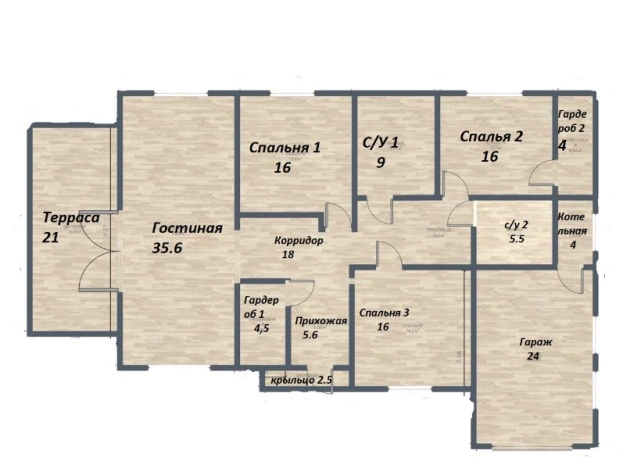 Купить дом в Воронеже. Вариант № 21133, 18, площадь -  квм, цена 16500000 рублей