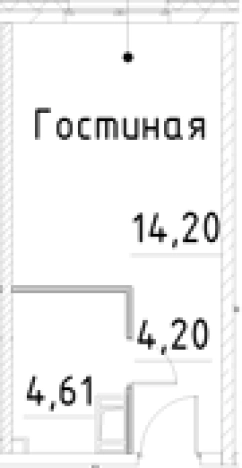 Купить Студию в новостройках на улице проспект Большевиков в Санкт-Петербурге. Вариант № 7596501, 0, площадь -  квм, цена 4975271 рублей