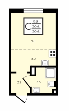 Купить квартиру на улице Товарищеский проспект в Санкт-Петербурге. Вариант № 9170282, 0, площадь - квм, цена 7400000 рублей