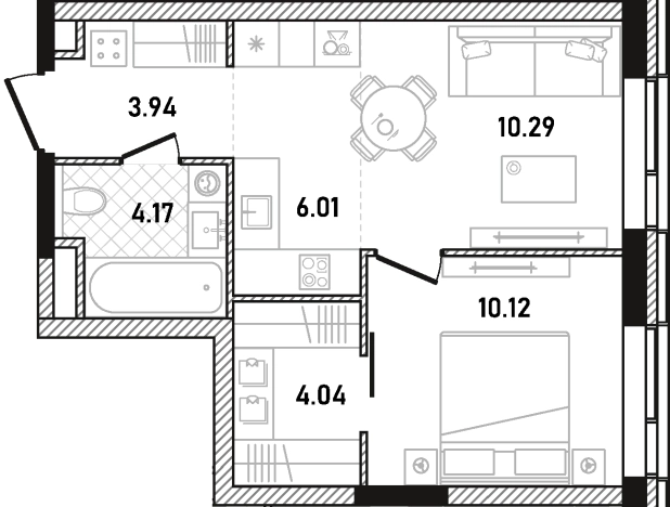 Купить однокомнатную квартиру в ЖК Republic в Москве. Вариант № 122509, 0, площадь -  квм, цена 28699937 рублей