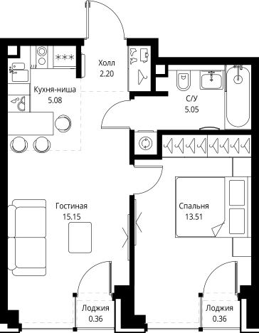 Купить однокомнатную квартиру в новостройках в ЖК SET в Москве. Вариант № 10354405, 0, площадь -  квм, цена 28880004 рублей