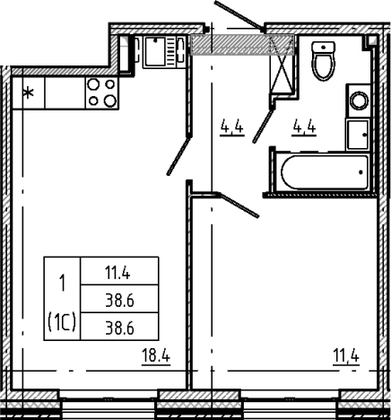 Купить двухкомнатную квартиру в районе Красногвардейский в Санкт-Петербурге. Вариант № 6243278, 0, площадь -  квм, цена 12030770 рублей