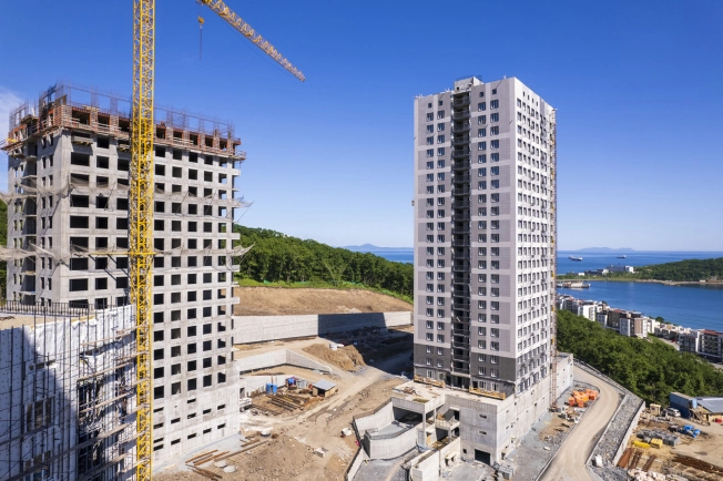 Купить двухкомнатную квартиру в ЖК Посейдония в Владивостоке. Вариант № 4120506, 2, площадь -  квм, цена 13471920 рублей