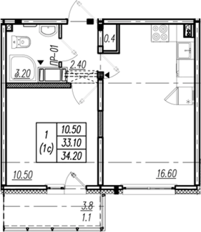Купить двухкомнатную квартиру в новостройках в ЖК Цветной город в Санкт-Петербурге. Вариант № 9634882, 0, площадь -  квм, цена 6294886 рублей
