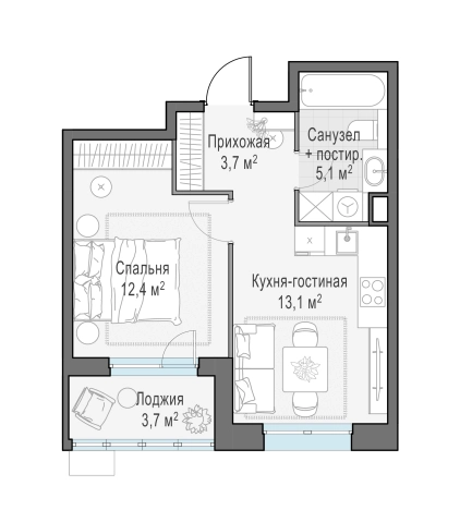 Купить квартиру в ЖК Новое Пушкино в Пушкине. Вариант № 165969, 0, площадь -  квм, цена 6390000 рублей