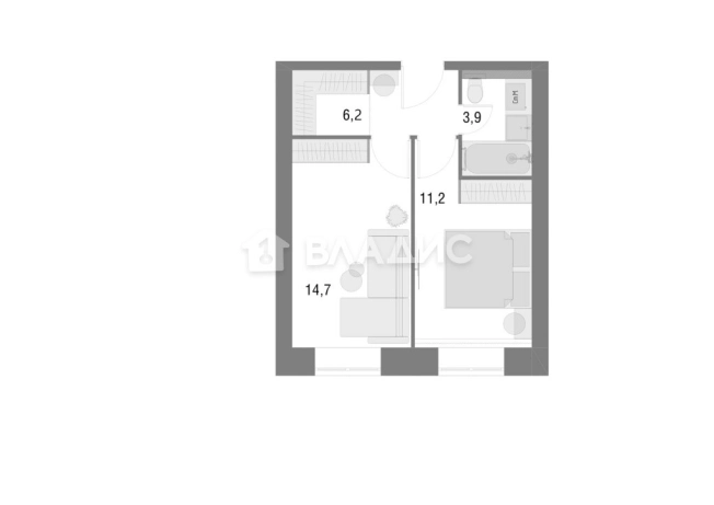 Купить квартиру в новостройках в Вологодской области. Вариант № 15428, 0, площадь -  квм, цена 3816000 рублей