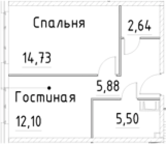 Купить однокомнатную квартиру у метро Улица Дыбенко в Санкт-Петербурге. Вариант № 9327539, 0, площадь -  квм, цена 7518567 рублей