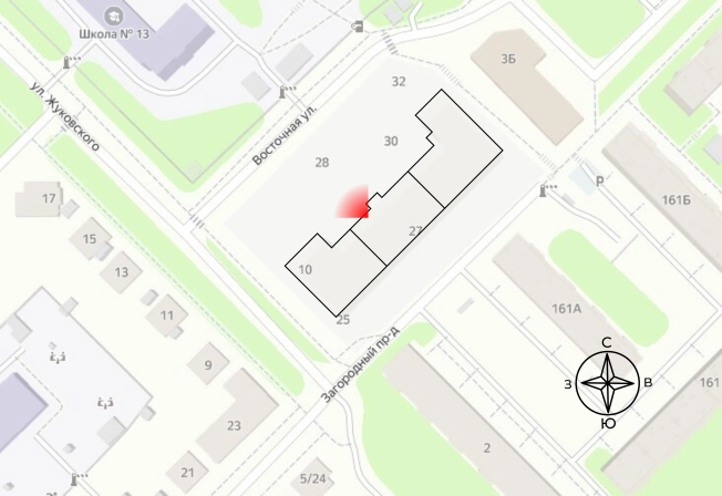 Купить квартиру на улице Жуковского в Владимире. Вариант № 83657, 2, площадь -  квм, цена 5669500 рублей