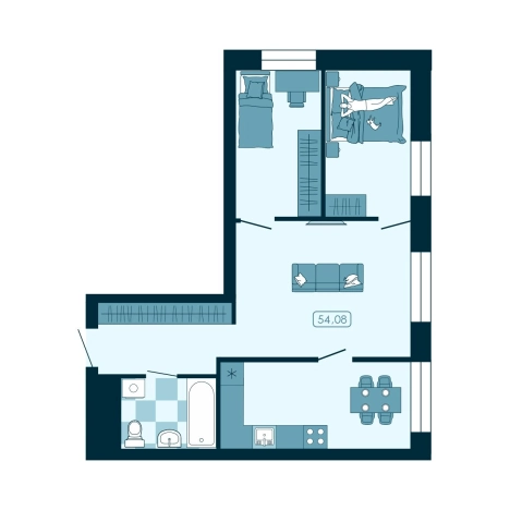 Купить трехкомнатную квартиру в районе Первомайский в Владивостоке. Вариант № 5548277, 0, площадь -  квм, цена 9613936 рублей