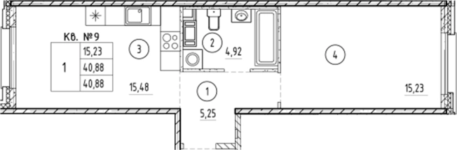 Купить однокомнатную квартиру в районе Московский в Санкт-Петербурге. Вариант № 5587236, 0, площадь -  квм, цена 8294820 рублей