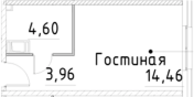 Купить Студию на улице проспект Большевиков в Санкт-Петербурге. Вариант № 7596143, 0, площадь -  квм, цена 4977433 рублей