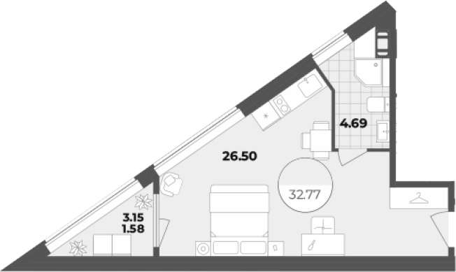 Купить квартиру в новостройках у метро Лиговский проспект в Санкт-Петербурге. Вариант № 6855455, 0, площадь -  квм, цена 12799962 рублей
