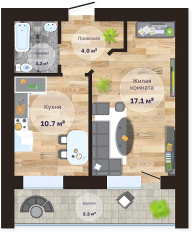 Купить квартиру в районе Ингодинский в Чите. Вариант № 158425, 0, площадь - квм, цена 6894000 рублей