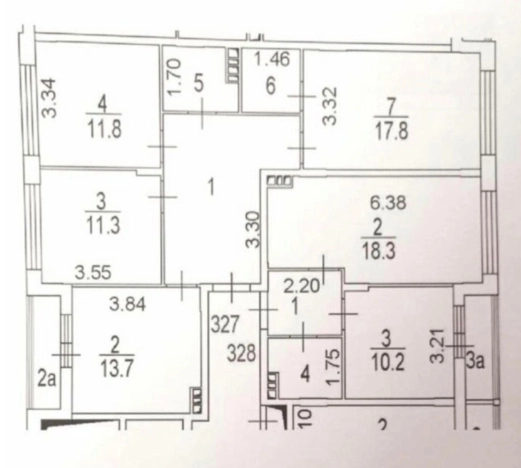 Купить квартиру в Москве. Вариант № 8893417, 10, площадь - квм, цена 28188000 рублей