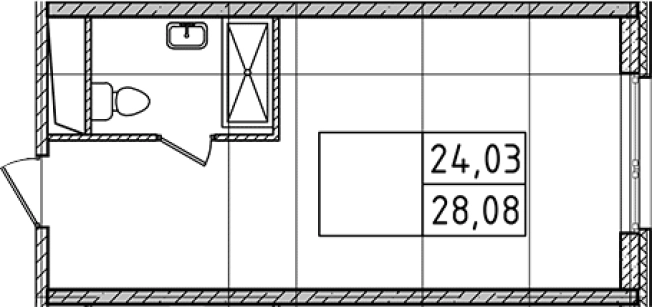 Купить Студию у метро Ладожская в Санкт-Петербурге. Вариант № 8993669, 0, площадь -  квм, цена 6538737 рублей