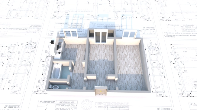 Купить двухкомнатную квартиру в Микрорайоне 15-й, Ангарск в Ангарске. Вариант № 33449, 12, площадь -  квм, цена 2800000 рублей