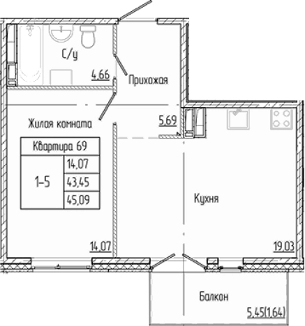 Купить квартиру в ЖК Арт Парк в Ленинградской области. Вариант № 8996015, 0, площадь -  квм, цена 6583140 рублей