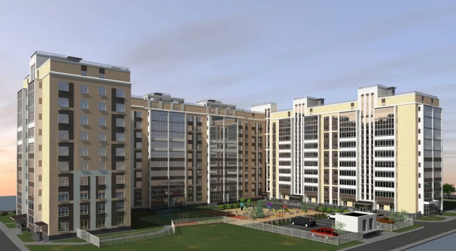 . Вариант № 15739, 1, площадь - 76.8 квм, цена 8300000 рублей