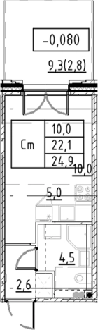 Купить Студию в новостройках в ЖК Пулково Lake в Санкт-Петербурге. Вариант № 7597901, 0, площадь -  квм, цена 6598973 рублей