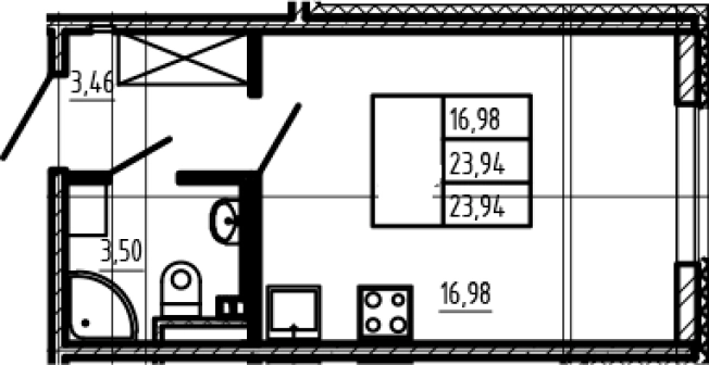 Купить Студию в новостройках в ЖК Новая история в Сертолове. Вариант № 6963429, 0, площадь -  квм, цена 5458320 рублей