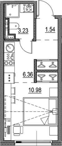 Купить квартиру в новостройках в ЖК Новая земля в Санкт-Петербурге. Вариант № 9150446, 0, площадь -  квм, цена 7528321 рублей
