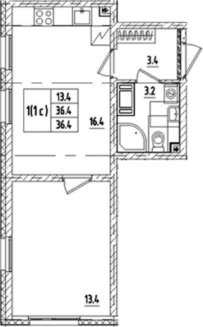 Купить двухкомнатную квартиру в новостройках в ЖК Октябрьская набережная в Санкт-Петербурге. Вариант № 9206385, 0, площадь - квм, цена 9440485 рублей