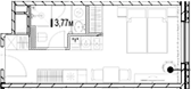 Купить Студию в новостройках у метро Пионерская в Санкт-Петербурге. Вариант № 9149331, 0, площадь -  квм, цена 8359360 рублей