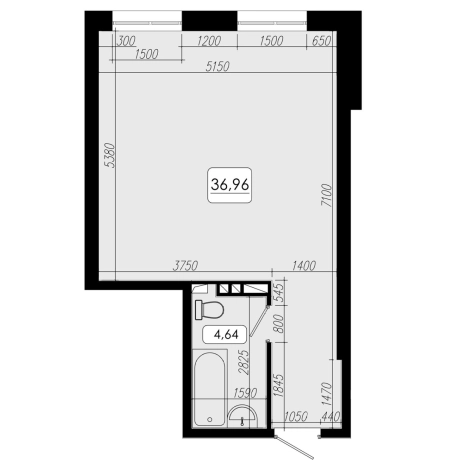 Купить однокомнатную квартиру в Приморском крае. Вариант № 6802067, 0, площадь -  квм, цена 8279040 рублей