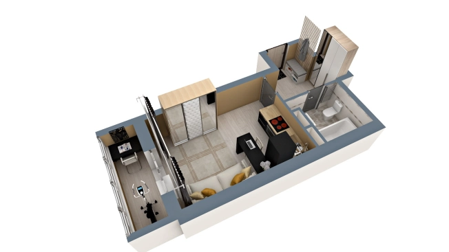 Купить квартиру в новостройках в ЖК "Смоленская 3Б" в смарт-квартале VERIZINO life в Владимире. Вариант № 5252320, 3, площадь -  квм, цена 3514050 рублей