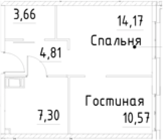 Купить однокомнатную квартиру в новостройках на улице проспект Большевиков в Санкт-Петербурге. Вариант № 9327435, 0, площадь - квм, цена 7455989 рублей