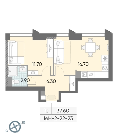 Купить квартиру у метро Калужская в Москве. Вариант № 8070851, 0, площадь -  квм, цена 21339015 рублей