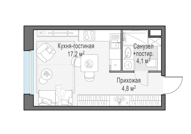 Купить квартиру в новостройках на улице Щербакова в Мытищах. Вариант № 166111, 0, площадь -  квм, цена 6140000 рублей