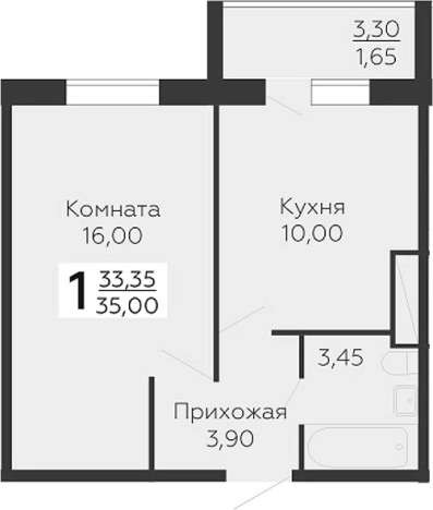 Купить квартиру в Всеволожске. Вариант № 6853498, 0, площадь -  квм, цена 6300454 рублей