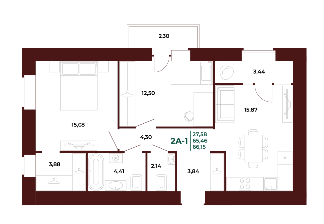 Купить двухкомнатную квартиру в новостройках в ЖК Жилой комплекс "Арбери" в Пензе. Вариант № 418823, 0, площадь -  квм, цена 8201640 рублей