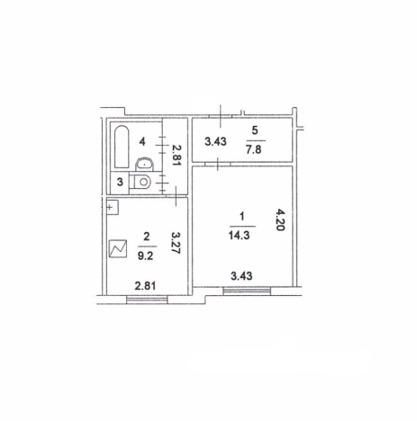 Купить квартиру в Москве. Вариант № 8357373, 6, площадь -  квм, цена 12200000 рублей