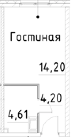 Купить Студию в новостройках на улице проспект Большевиков в Санкт-Петербурге. Вариант № 7596508, 0, площадь -  квм, цена 4985050 рублей