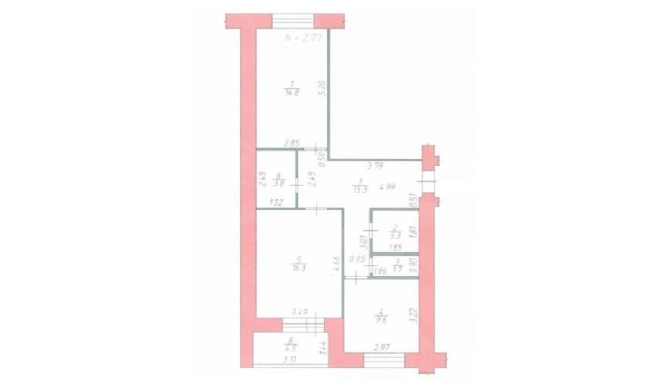Купить двухкомнатную квартиру в Щёлкове. Вариант № 2332932, 30, площадь -  квм, цена 9300000 рублей