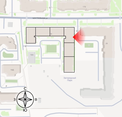 Купить однокомнатную квартиру в ЖК Загородный парк в Владимире. Вариант № 106581, 0, площадь -  квм, цена 5683500 рублей