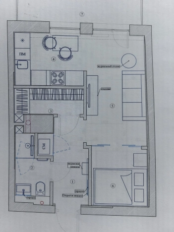 Купить однокомнатную квартиру в районе Залинейный в Раменском. Вариант № 2972696, 15, площадь -  квм, цена 6950000 рублей