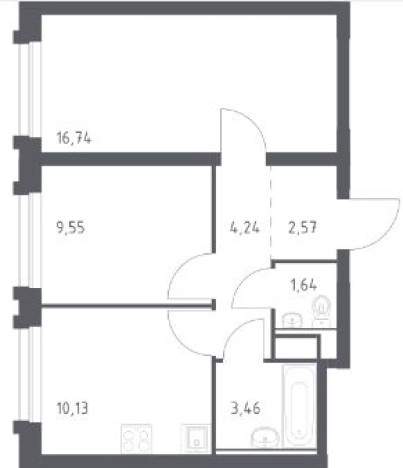 Купить квартиру на улице Зоотехнический переулок в Чите. Вариант № 148020, 0, площадь -  квм, цена 9234379 рублей